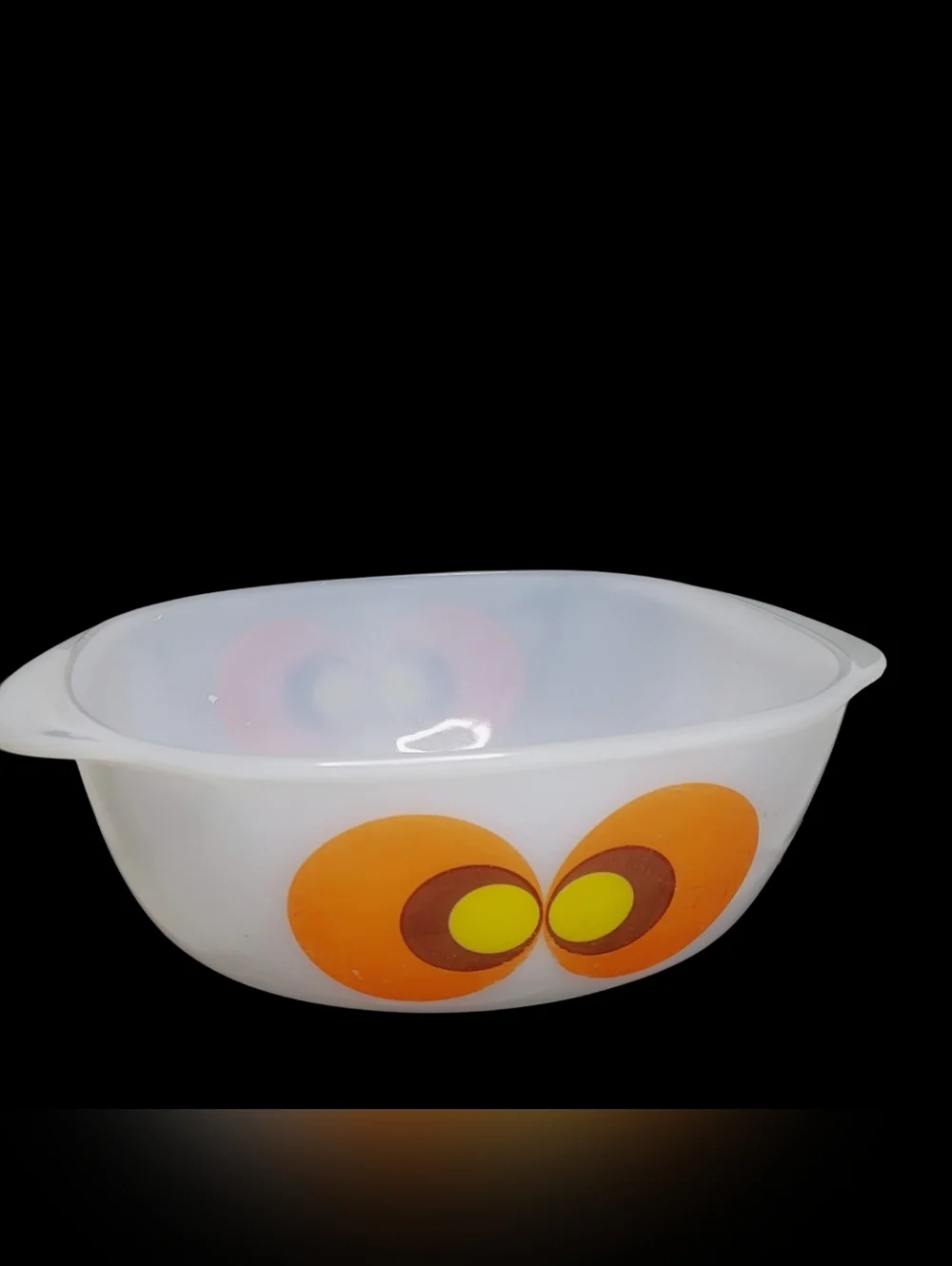 1970s Jena Glas  Peacock Eye/ Carina By Schott Mainz Casserole W/lid